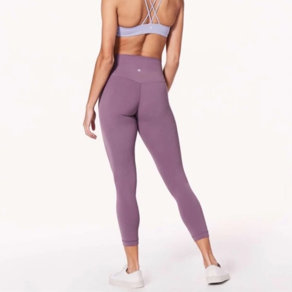 Lululemon align 7/8 Smoked Mulberry Sz 2